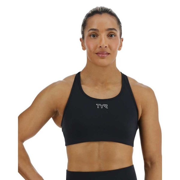 Tyr Sports Top Joule Elite Classic Solid Sort S Kvinde