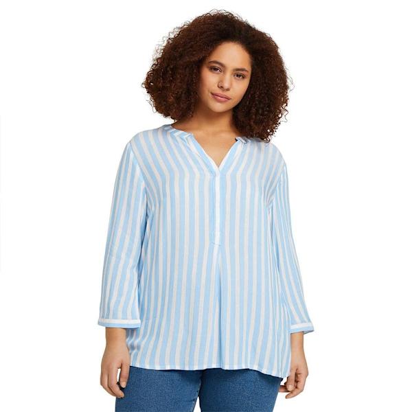 Tom Tailor Blus 1024917 Blå 48 Kvinna