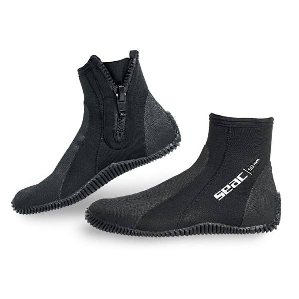 Seacsub Tossut Regular 5 Mm Musta EU 36-37