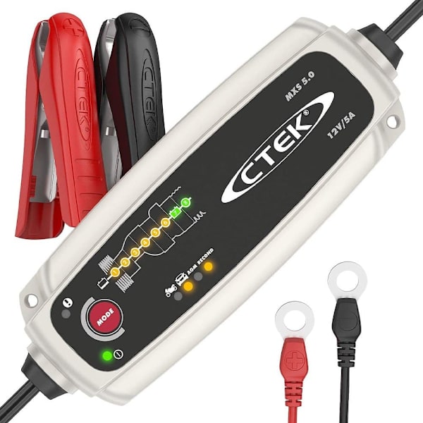 Ctek Laturi Mxs 5.0 Musta,Hopeinen 0.8-5 A