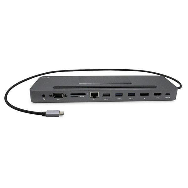 I-tec Hub Uscb C Ergonomic 4k Harmaa