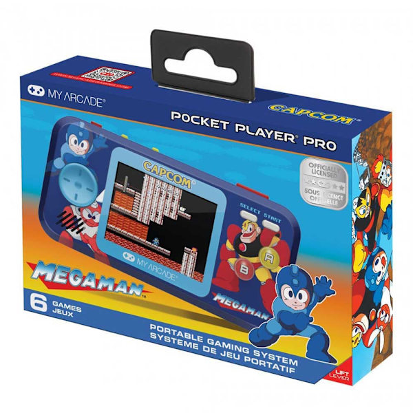 My Arcade Retro Konsol Pocket Player Megaman Multifärg