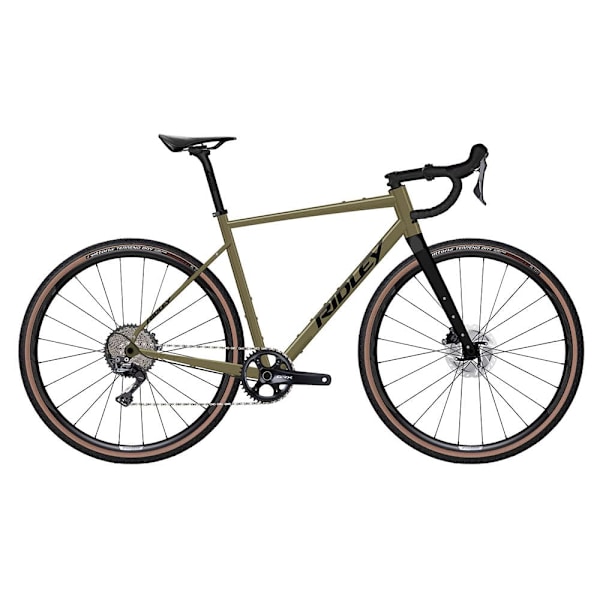 Ridley Kanzo Adventure Alu Grx400 2024 Gravelcykel Beige,Grönt S