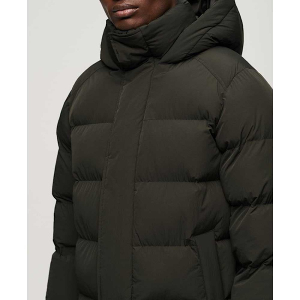 Superdry Longline Jakke Grøn 3XL Mand