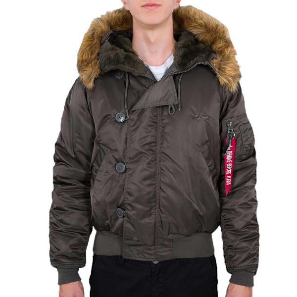 Alpha Industries N2b Jacka Grå 2XS Man