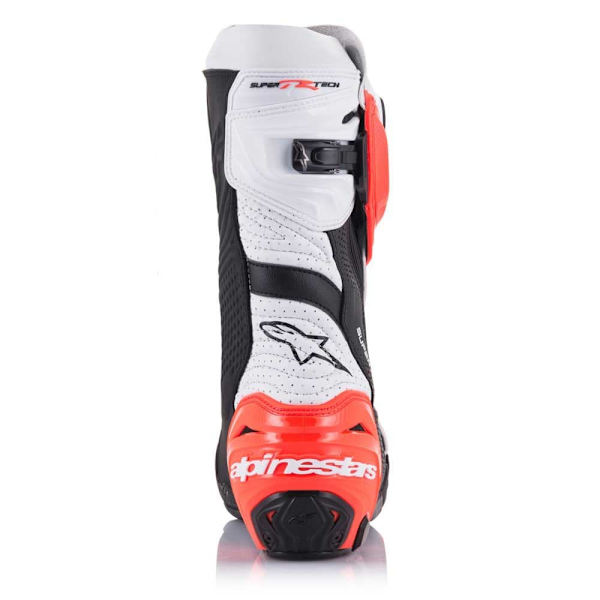 Alpinestars Supertech R Vented Racingstövlar Röd,Svart EU 45 Man
