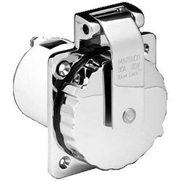 Marinco Rustfri Base 32a 220v Søvfarvet