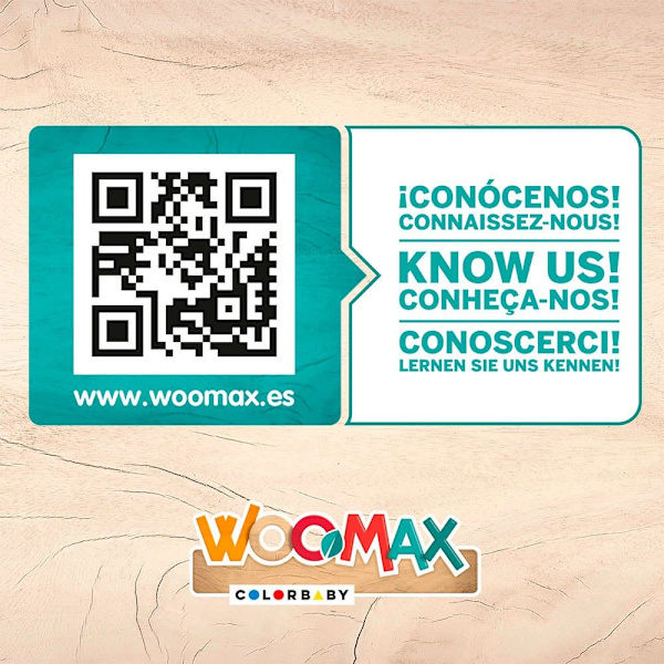 Woomax Baby Walker I Træ Flerfarvet 12 Months