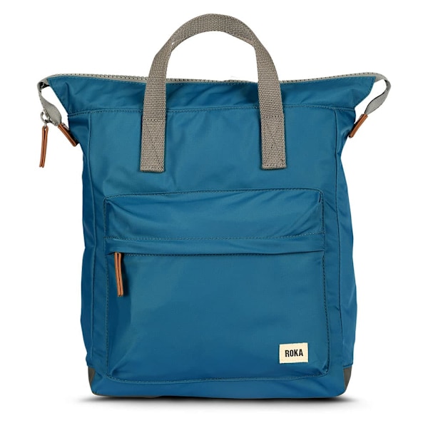 Roka London Bantry B Recycled Canvas Rygsæk Blå M