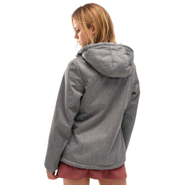 Nox Soft Shell Jakke Pro Grå L Kvinde