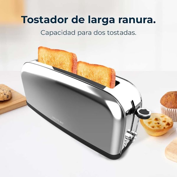 Cecotec Brødrister Toastin´ Time 850 Inox Long