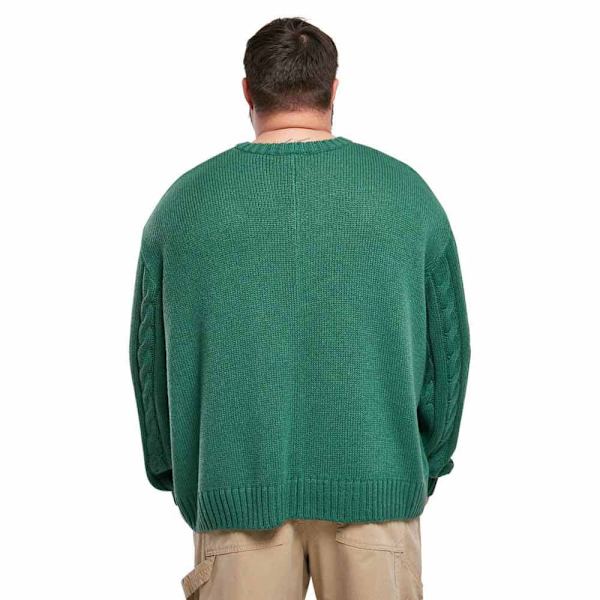 Urban Classics Boxy Sweatshirt Grøn 5XL Mand