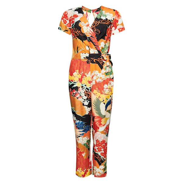 Superdry Klänning Vintage Woven Jumpsuit Flerfärgad 2XS Kvinna
