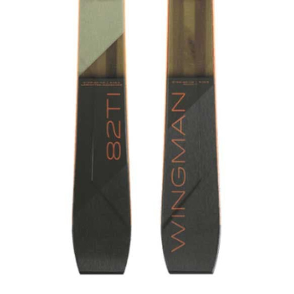 Elan Alpine Ski Wingman 82 Ti Power Shift+elx 11.0 Brun 178