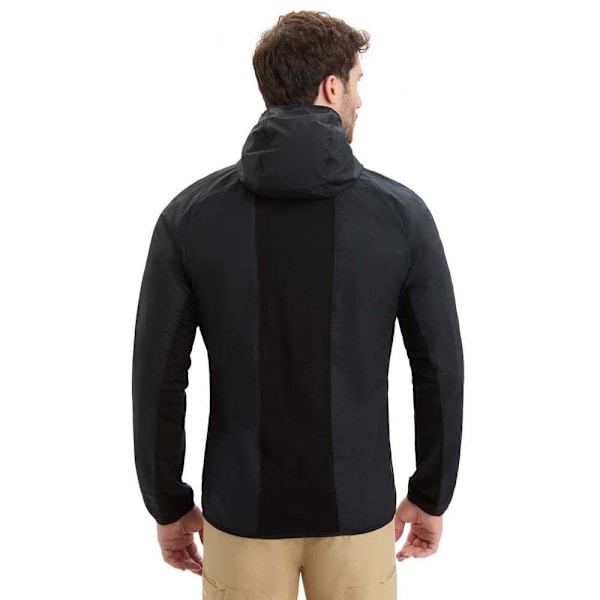 Icebreaker Jakke Shell+™ Cotton Windbreaker Sort S Mand