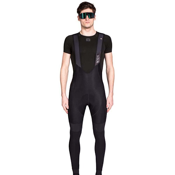 Bioracer Trägerhose Strumpfhose Icon Tempest Sort L Mand