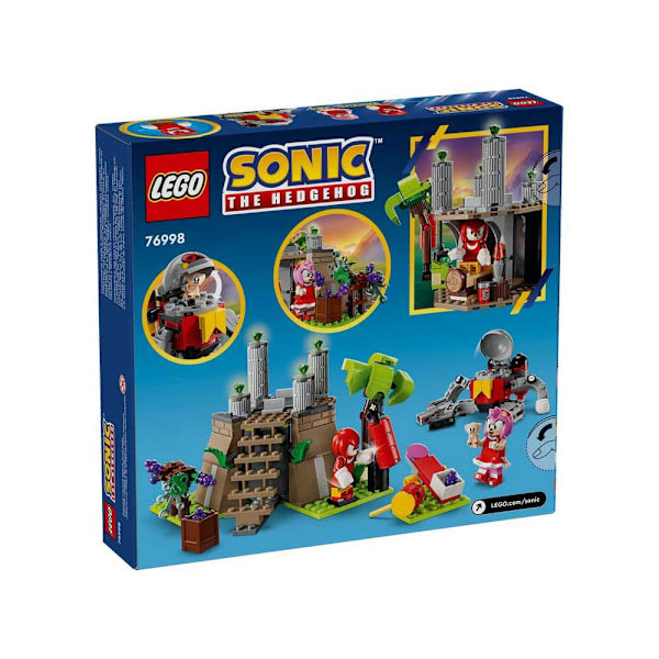 Lego Knuckles And The Shrine Of The Master Emerald Byggespil