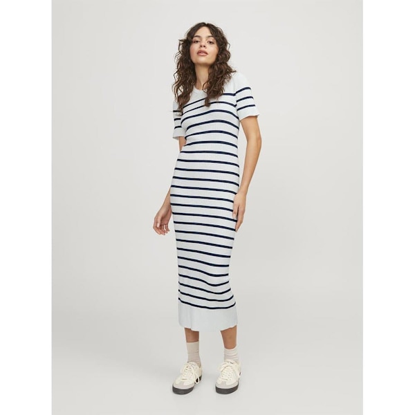 Jack & Jones Ellie Jjxx Langærmet Midi-kjole Flerfarvet S Kvinde
