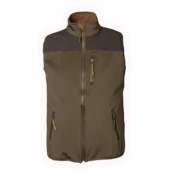 Pasion Morena Logotyp Väst Soft Shell Grönt S