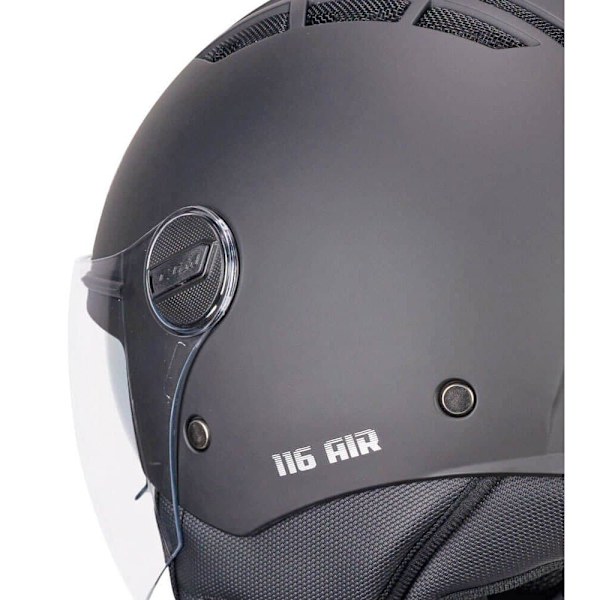 Cgm 116a Air Mono åben Hjelm Sort 3XL