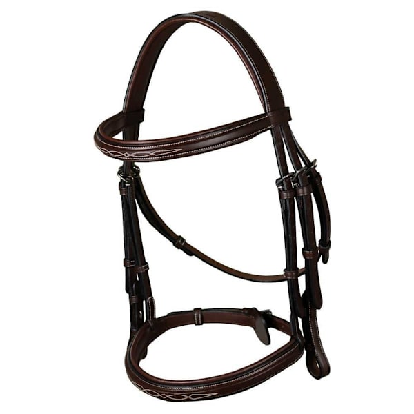 Dyon Cavesson Us Collection Tygel Brun Pony