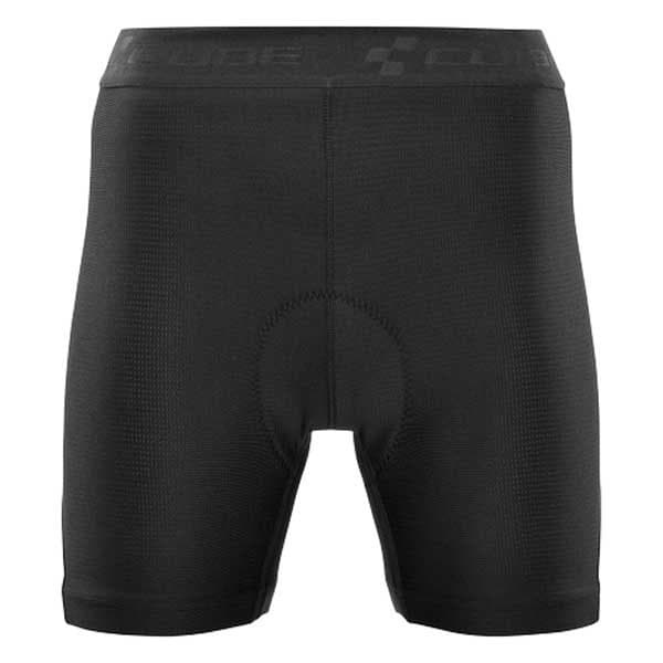 Cube Indre Shorts Liner Cmpt Sort XL Kvinde