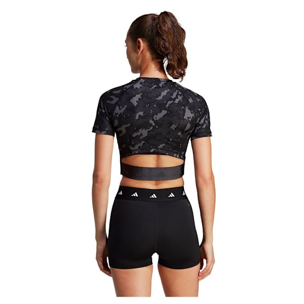 Adidas Lyhythihainen T-paita Tf Print Cro T Musta L Nainen