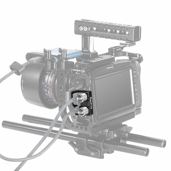 Smallrig Hdmi Og Usb-c Kabelklemme 2246b Sort