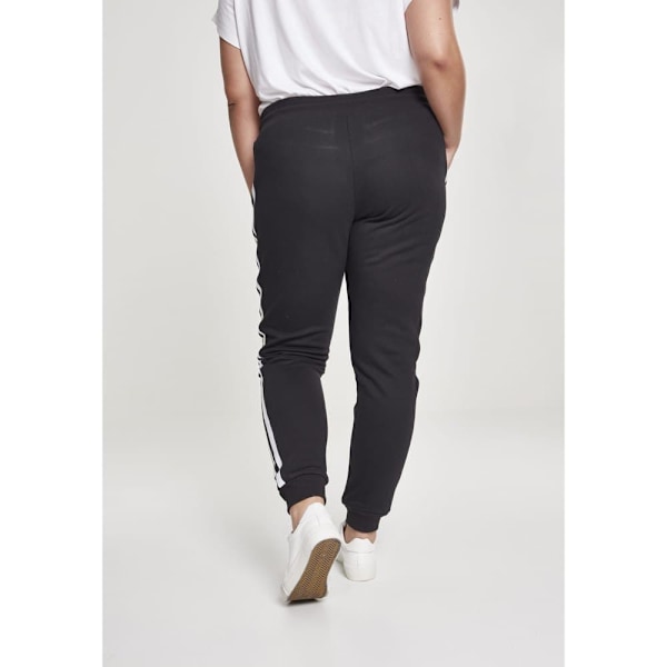 Urban Classics College Contrast Big Byxor Svart 5XL Kvinna