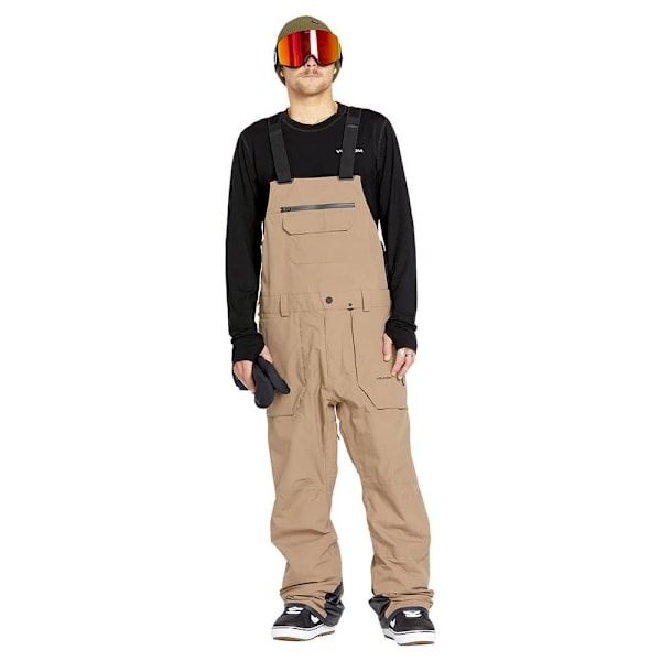 Volcom Rain Gore-tex Bib Race Dräkt Brun M Man