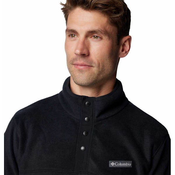 Columbia Steens Mountain™ Fleecejakke Med Halv Lynlås Sort S Mand