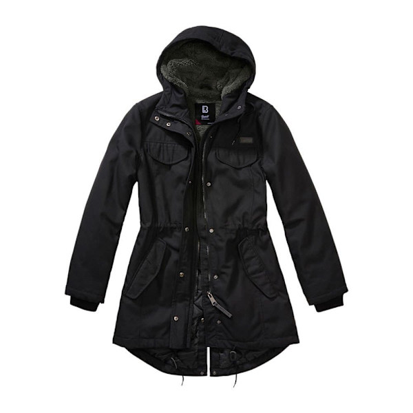 Brandit Parkas Marsh Lake Svart M Kvinna