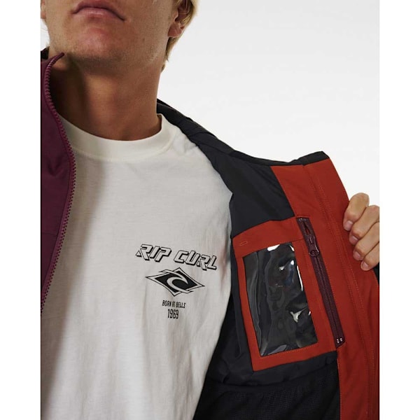 Rip Curl Freerider 20k/20k Jacka Röd M Man