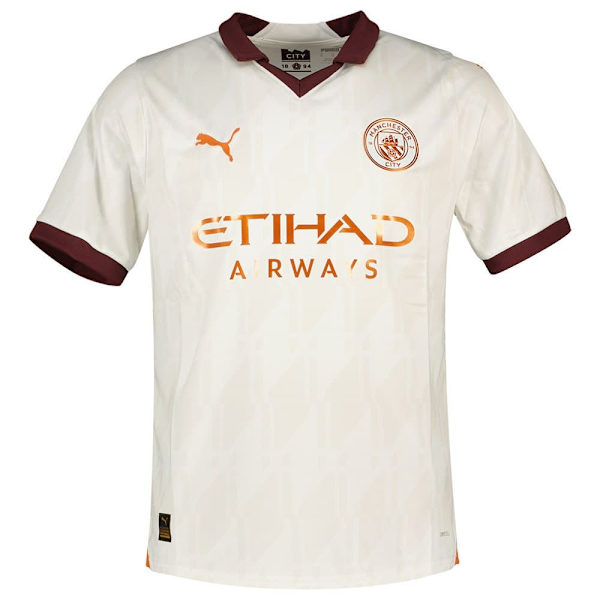 Puma Away Lyhythihainen T-paita Mcfc Away Replica Valkoinen S