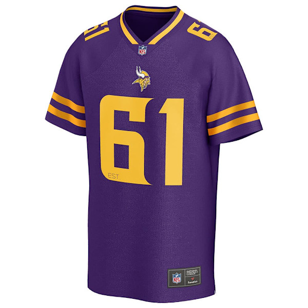 Fanatics Nfl Core Foundation Jersey Lyhythihainen T-paita Violetti S Mies
