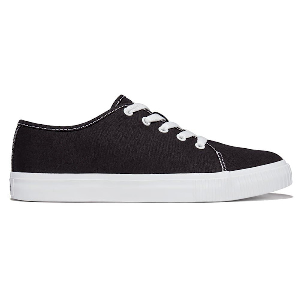 Timberland Skyla Bay Canvas Oxford Sko Sort EU 41 Kvinde