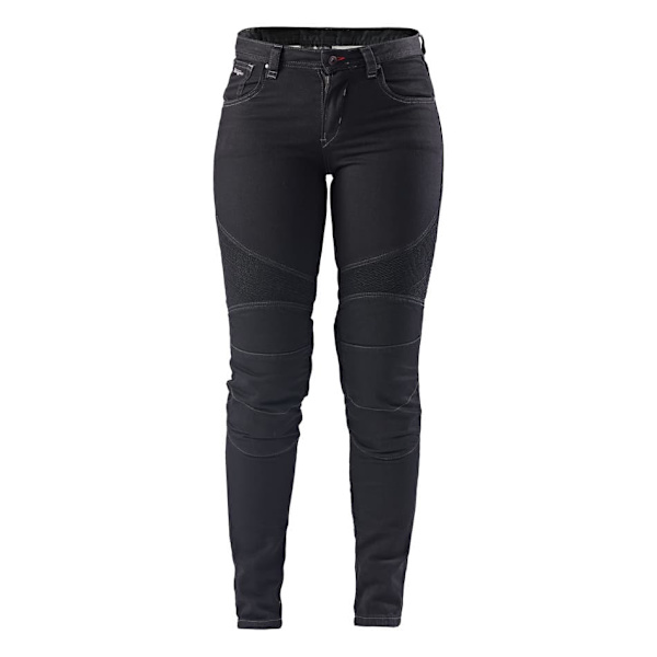 Furygan Purdey Evo Slim Jeans Sort 34 / 30 Kvinde