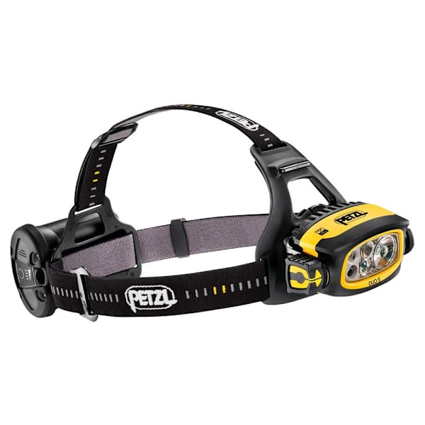 Petzl Duo S Pandelampe Sort 1100 Lumens Sort, Gul