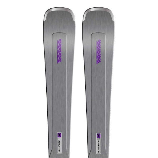 K2 Disruption 76 W+erp 10 Quikclik Alpint Skidpaket Grå 156