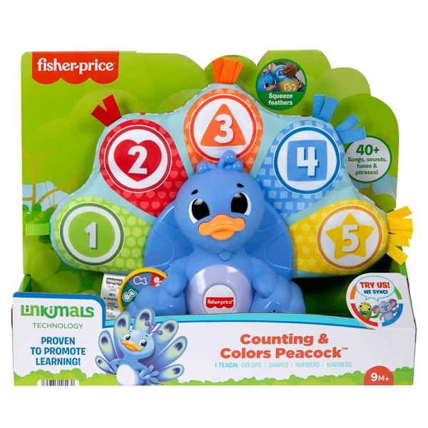 Fisher Price Royal Turkey Links Educational Game Blå