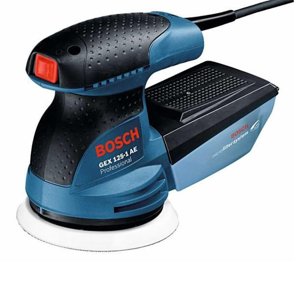 Bosch Professional Orbital Sander Gex 125-1 Ae Hopeinen