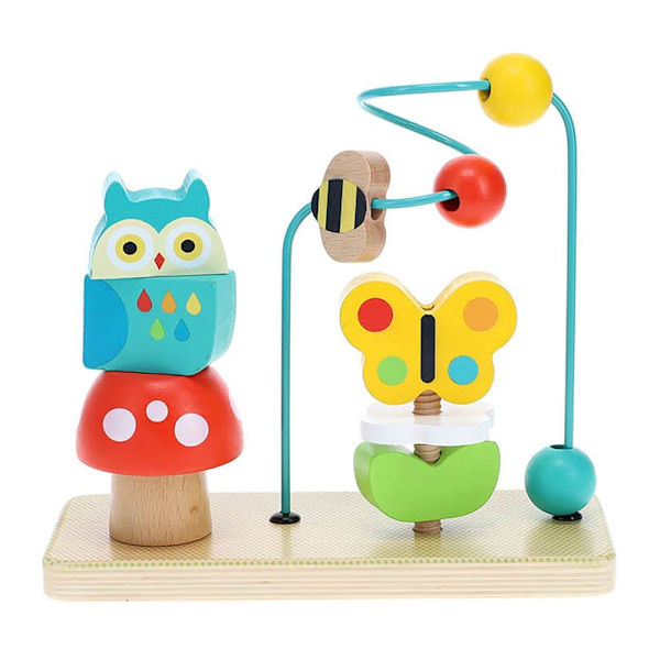 Petit Collage Travl Garden Wooden Activity Trio Gylden