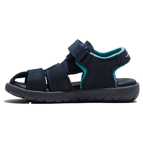 Timberland Nubble Leather Fisherman Sandaler Til Småbørn Blå EU 21 Dreng