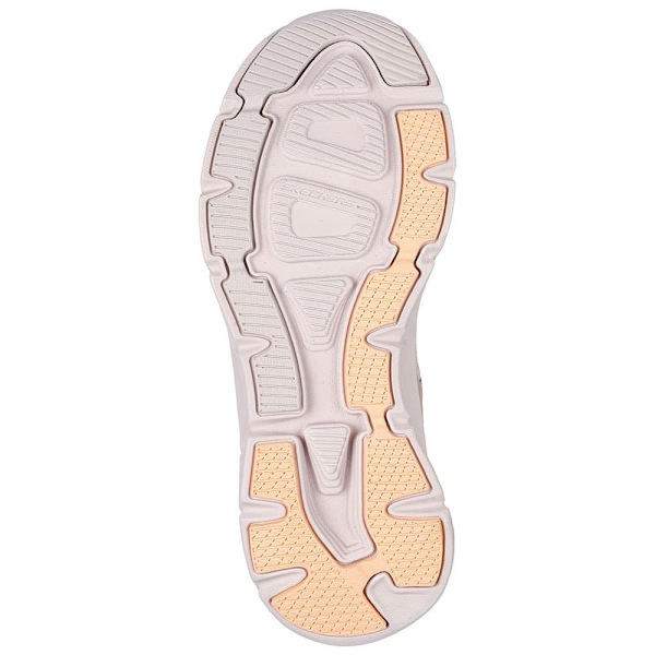 Skechers D´lux Walker 2.0 Sko Beige,Rosa EU 40 Kvinde