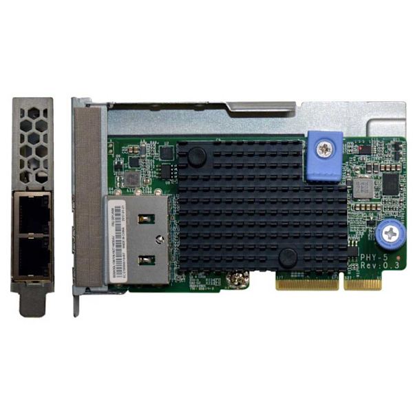 Lenovo Isg Thinksystem Lan-on-motherboard 10gb Ethernet X2 Sort,Søvfarvet