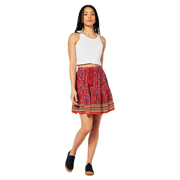 Superdry Nederdel Vintage Embellished Mini Rød L Kvinde