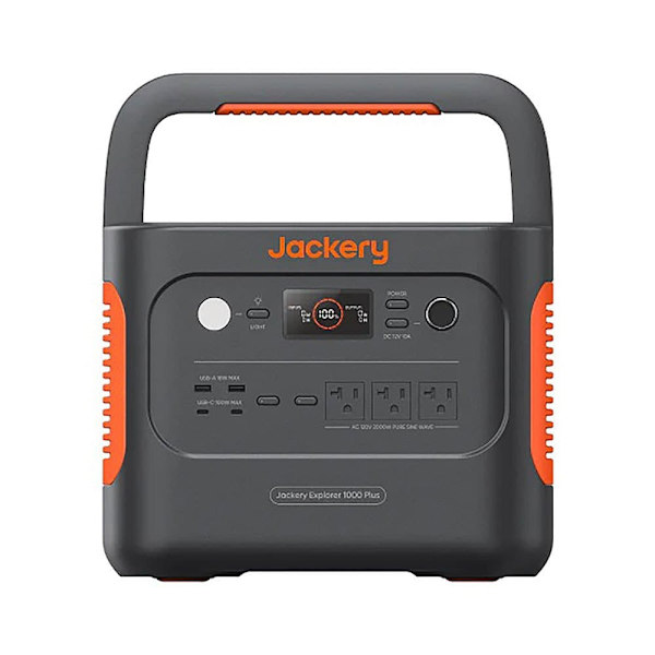 Jackery Kannettava Voimala Explorer 1000 Plus Oranssi,Harmaa musta, Oranssi