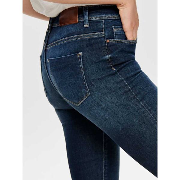 Only Jeans Shape Life Regular Skinny Rea9821 Blå 26 / 32 Kvinde