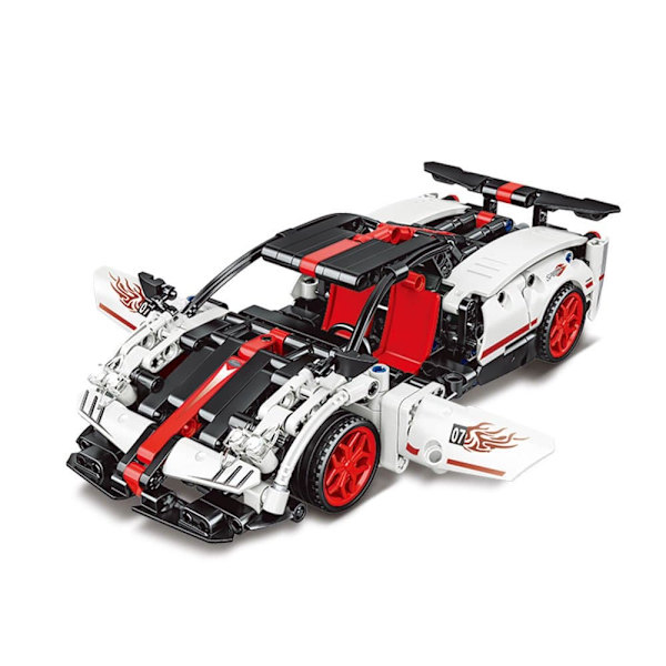 Giros Konstruktionsspel Technic Racing Car Pullback Silver