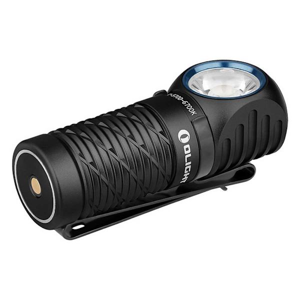 Olight Rød Led Lommelygte Perun 2 Mini Sort 1100 Lumens